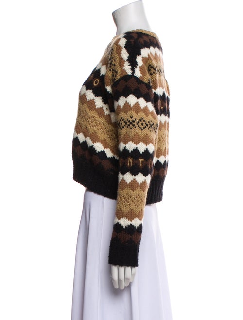 Valentino Wool Printed Sweater