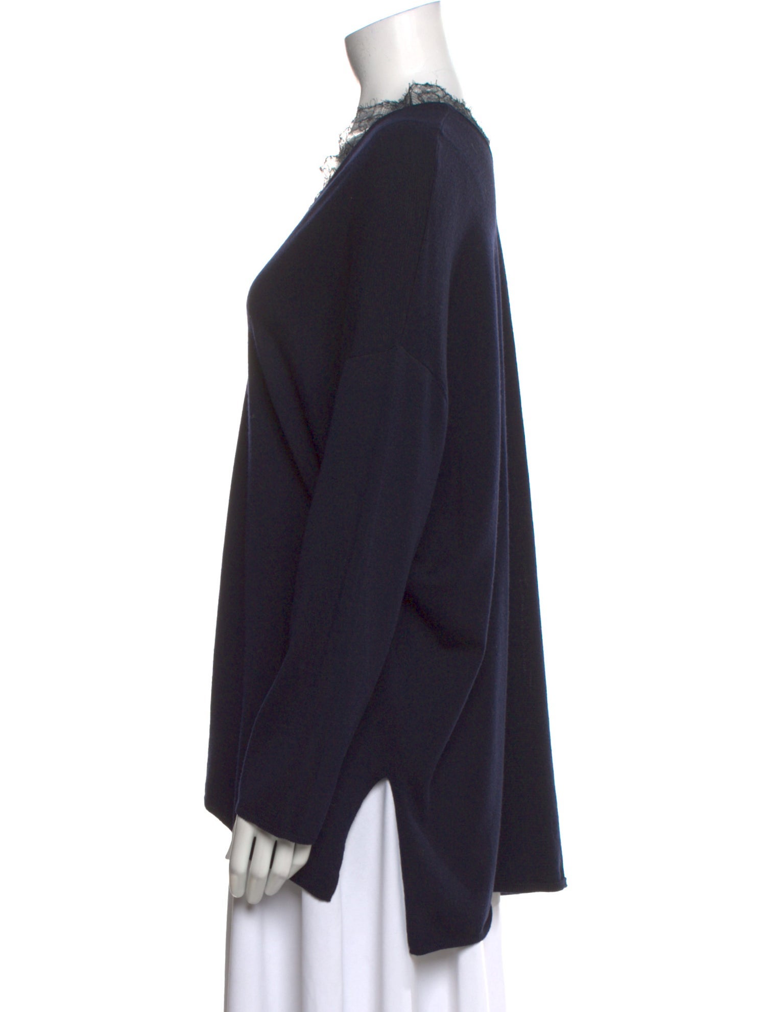 Valentino Virgin Wool V-Neck Sweater