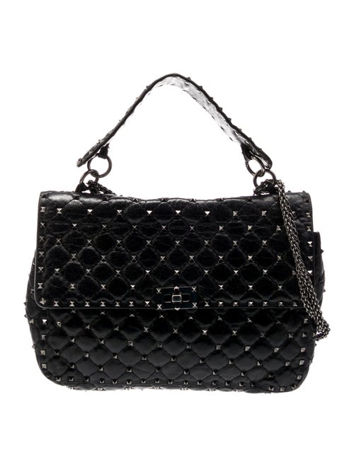 Valentino Quilted Top Handle Bag