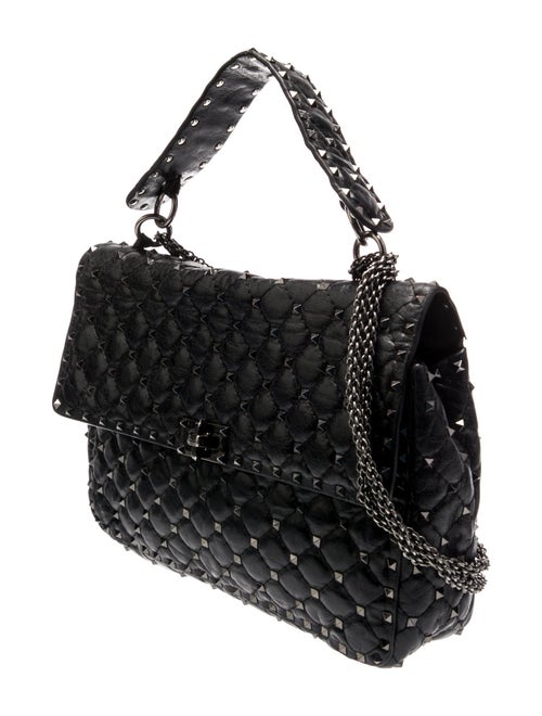 Valentino Quilted Top Handle Bag
