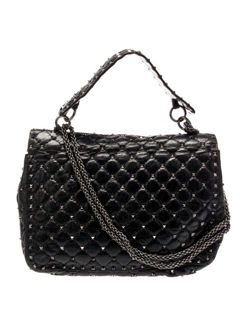 Valentino Quilted Top Handle Bag
