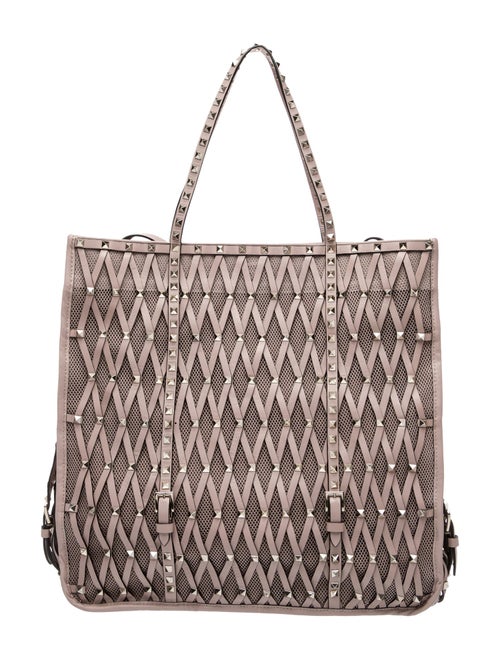 Valentino Rockstud Rockstud Mesh Tote