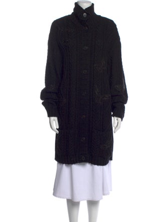 Valentino Virgin Wool Mock Neck Sweater