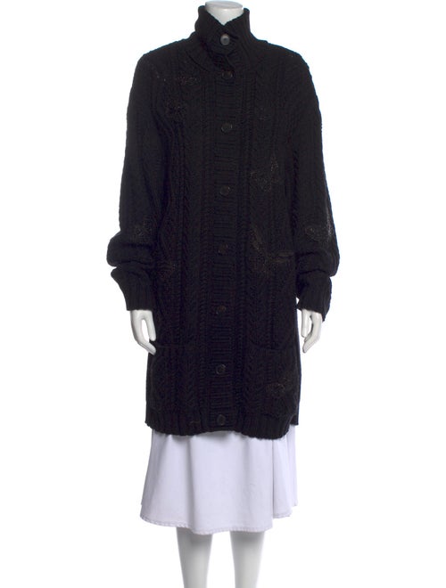 Valentino Virgin Wool Mock Neck Sweater