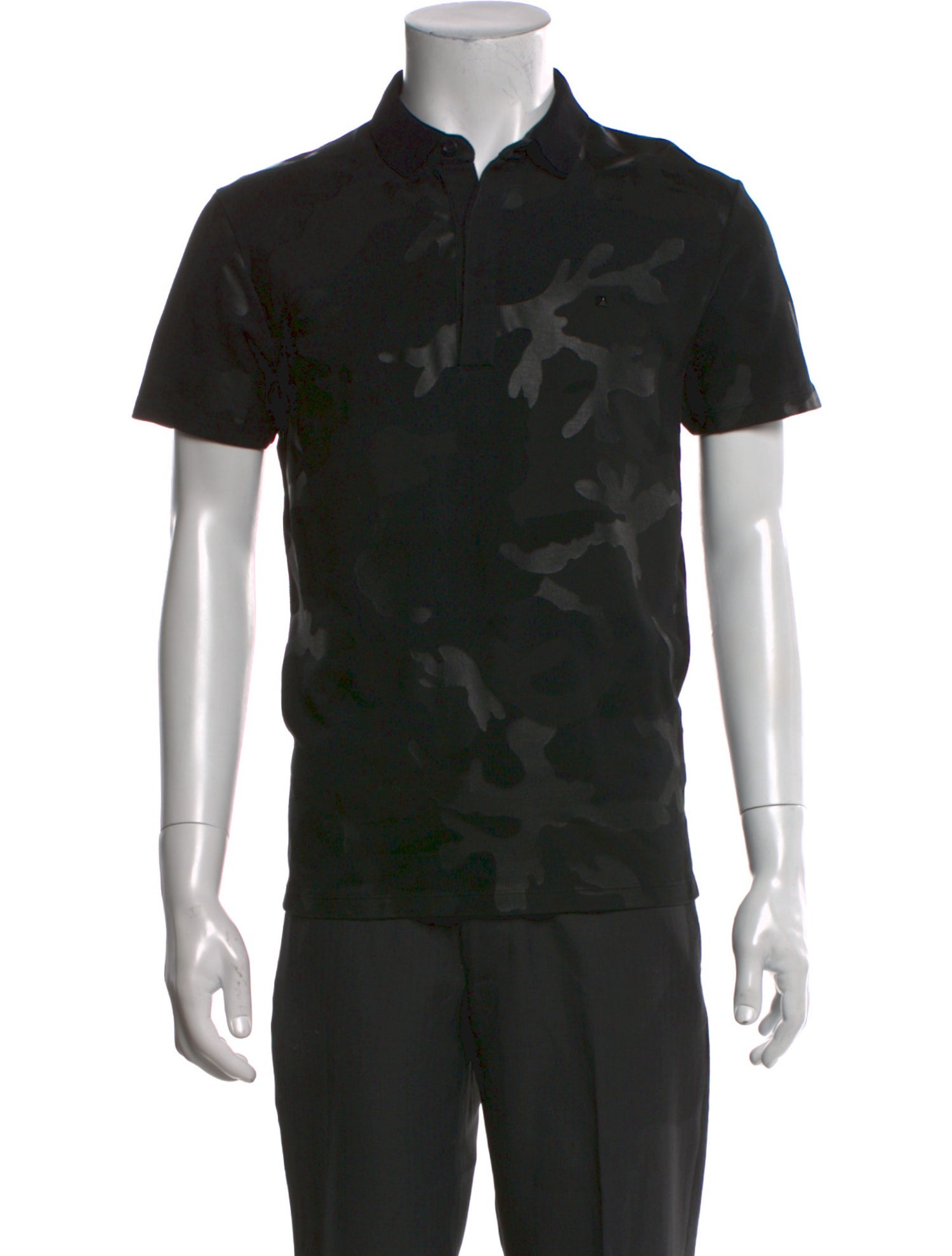 Valentino Rockstud Accents Printed Shirt