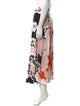 Valentino Silk Midi Length Skirt