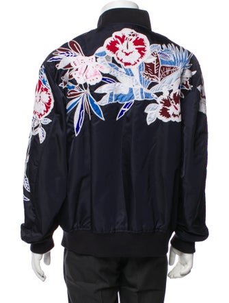 Valentino Graphic Print Bomber Jacket