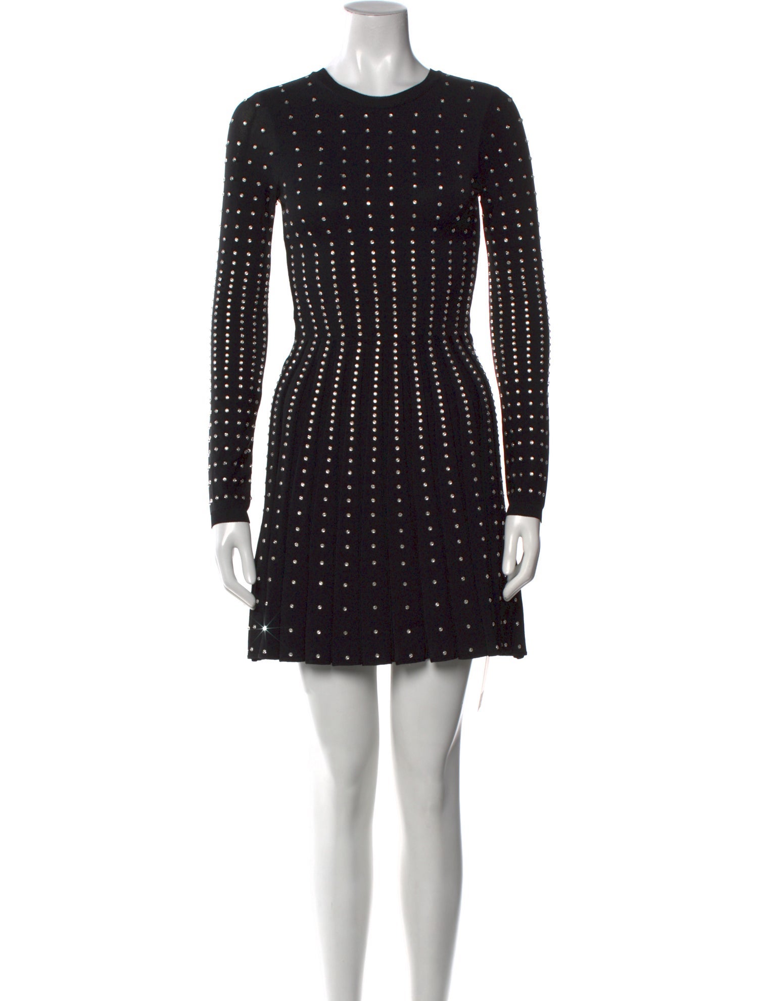 Valentino Crew Neck Mini Dress