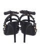 Valentino Rockstud Accents Leather T-Strap Pumps