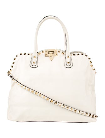 Valentino Rockstud Top Handle Bag