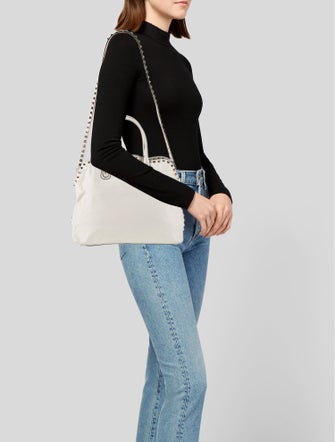 Valentino Rockstud Top Handle Bag