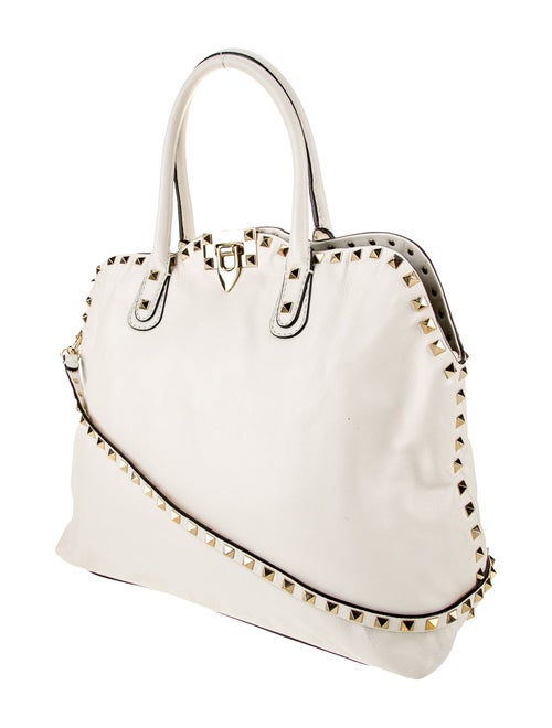 Valentino Rockstud Top Handle Bag