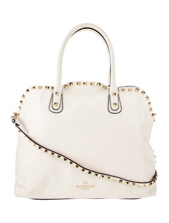 Valentino Rockstud Top Handle Bag
