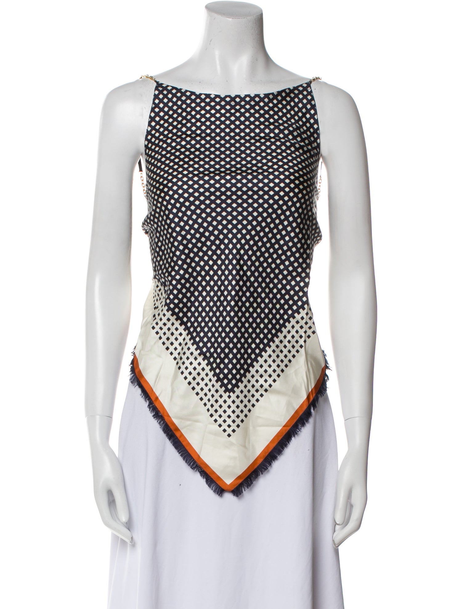 Valentino Silk Printed Top