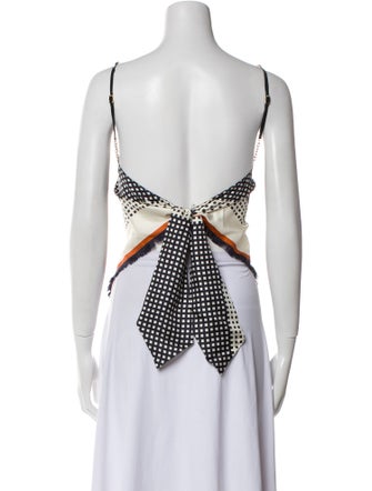 Valentino Silk Printed Top