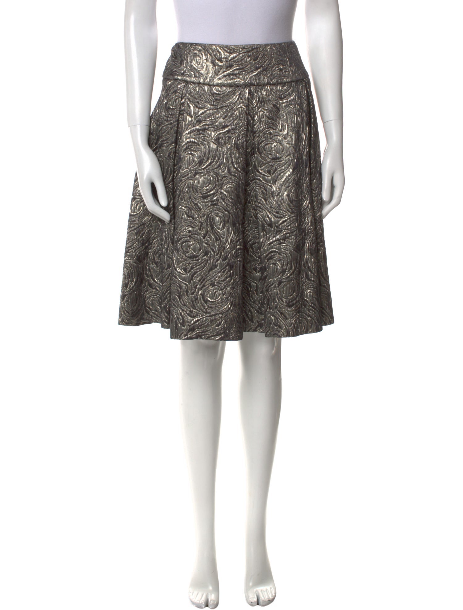 Valentino Wool Knee-Length Skirt w/ Tags
