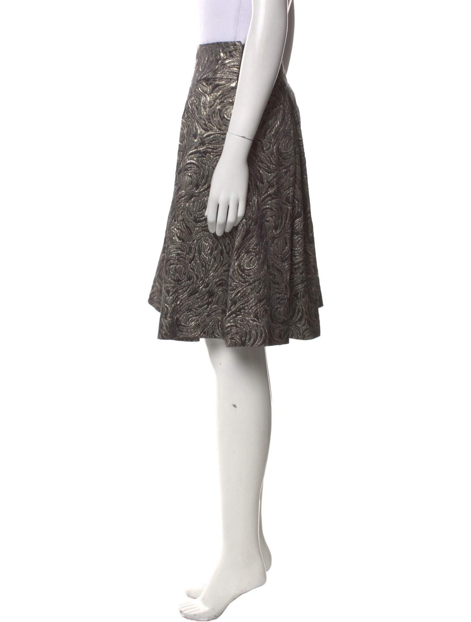 Valentino Wool Knee-Length Skirt w/ Tags