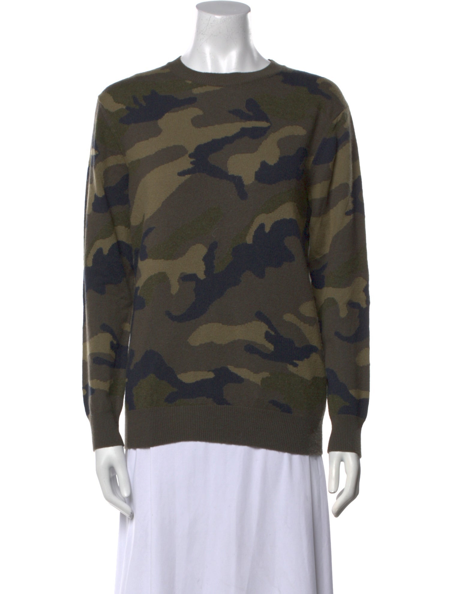 Valentino Cashmere Printed Sweater
