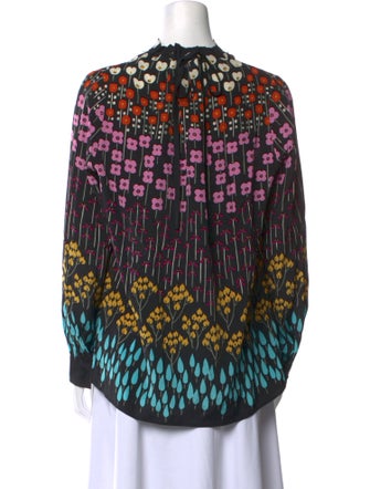Valentino Silk Printed Blouse