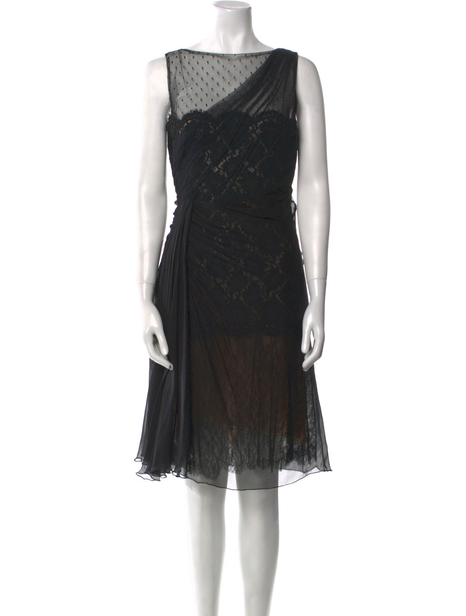 Valentino Wool Knee-Length Dress