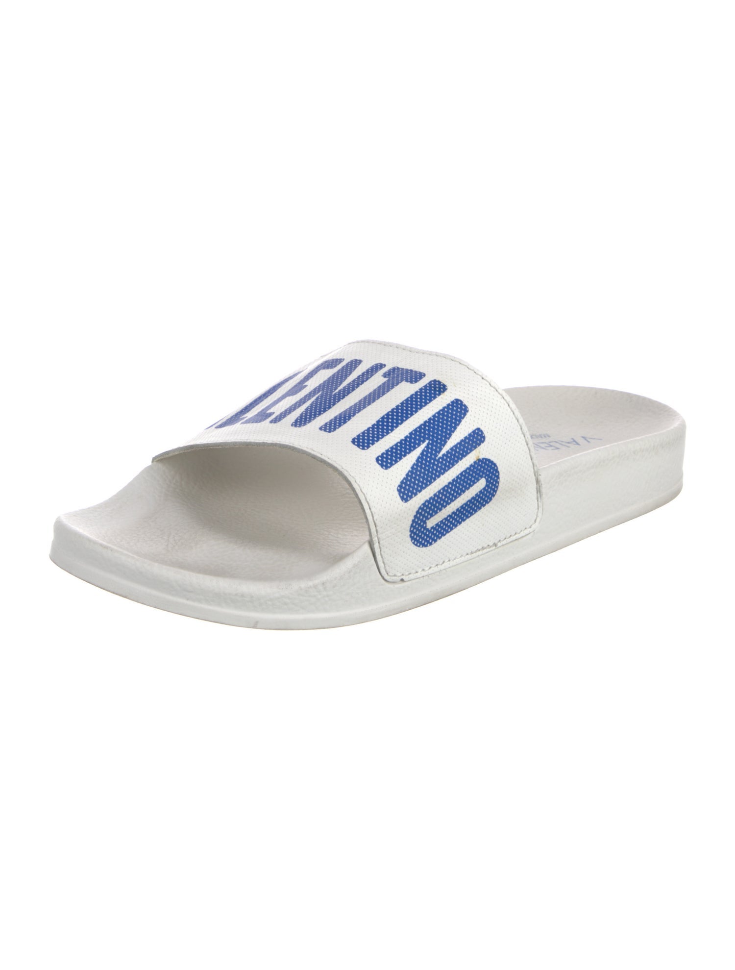 Valentino Rubber Printed Slides