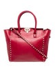 Valentino Rockstud Top Handle Bag