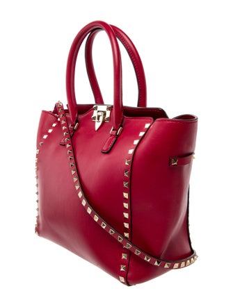 Valentino Rockstud Top Handle Bag