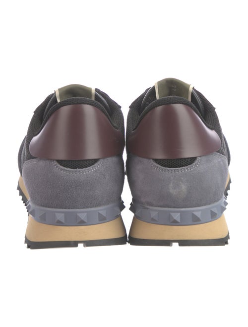 Valentino Rockstud Accents Mesh Sneakers