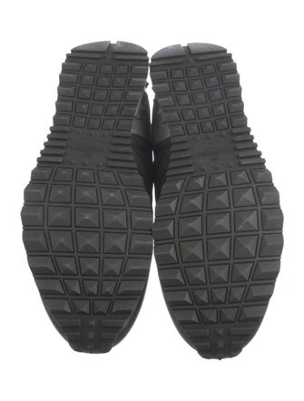 Valentino Rockstud Accents Mesh Sneakers