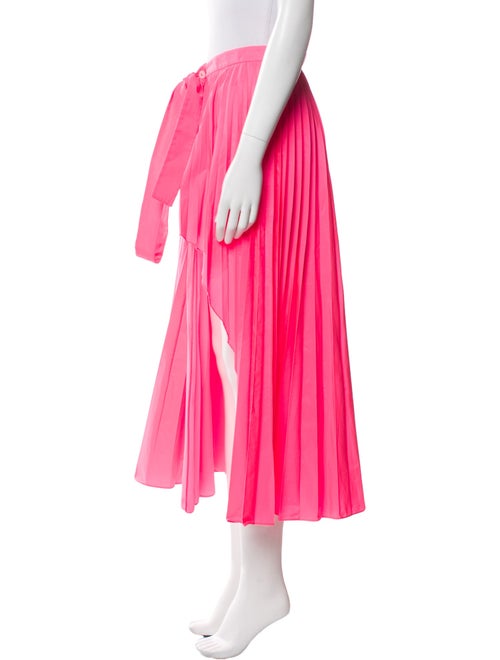 Valentino Cutout Accent Midi Length Skirt