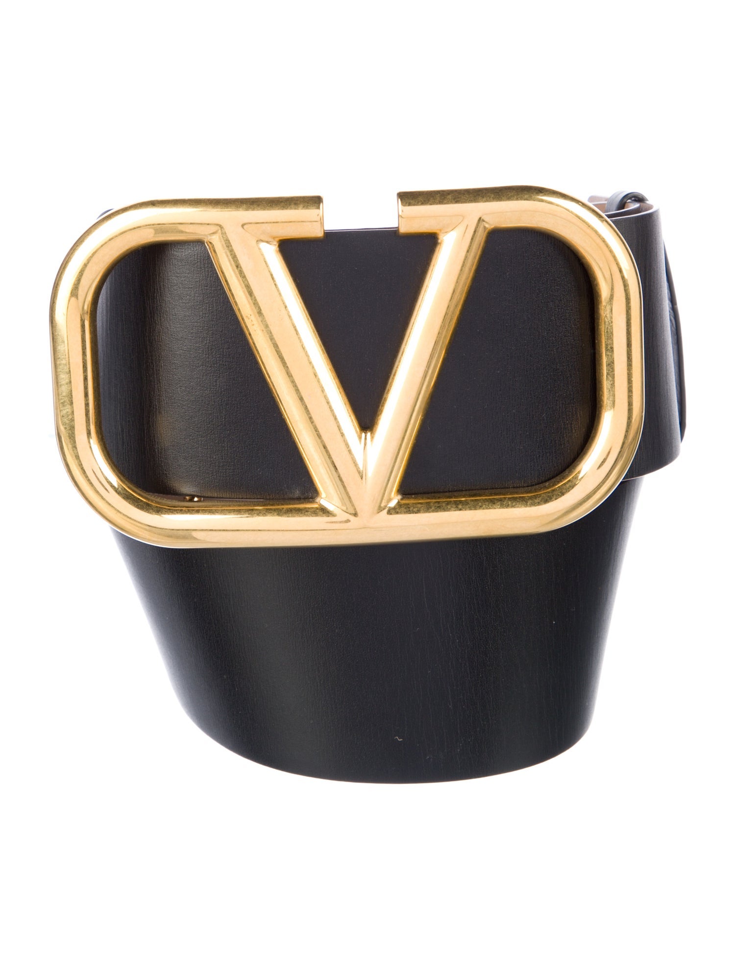 Valentino Wide Leather Belt