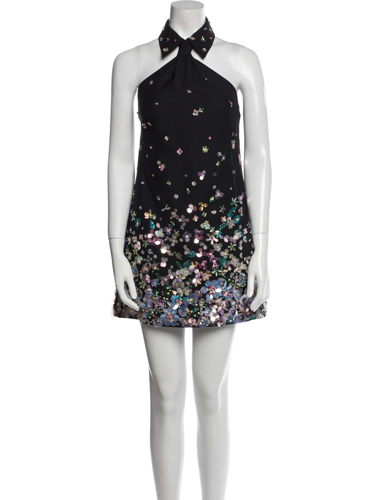 Valentino Virgin Wool Mini Dress w/ Tags