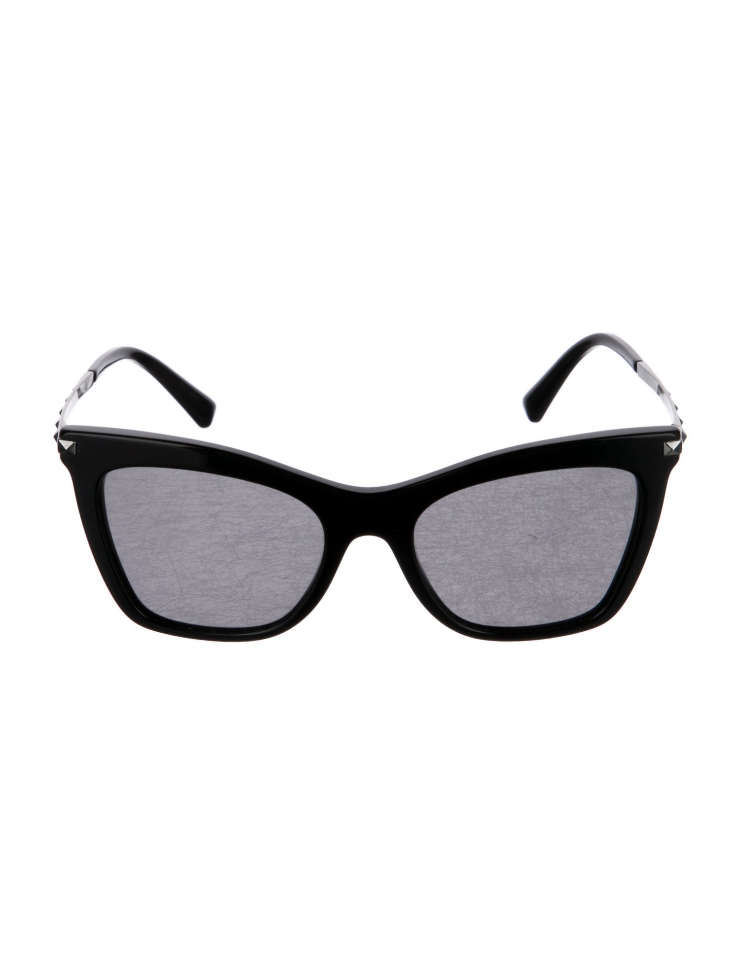 Valentino Rockstud Accents Wayfarer Sunglasses