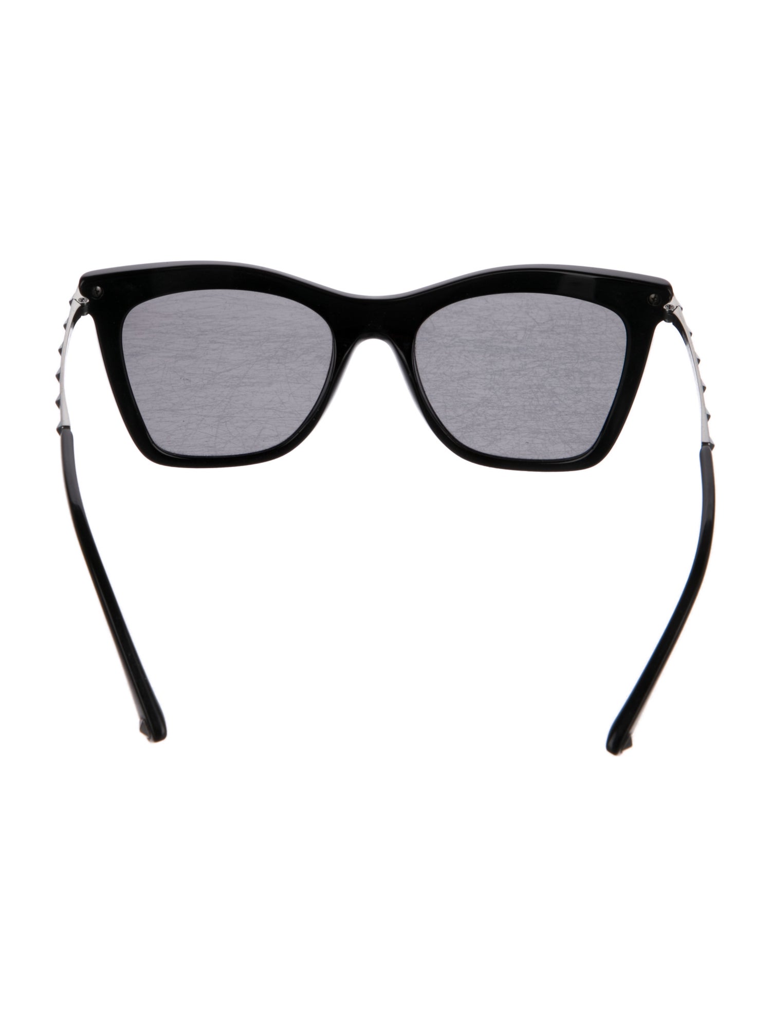 Valentino Rockstud Accents Wayfarer Sunglasses