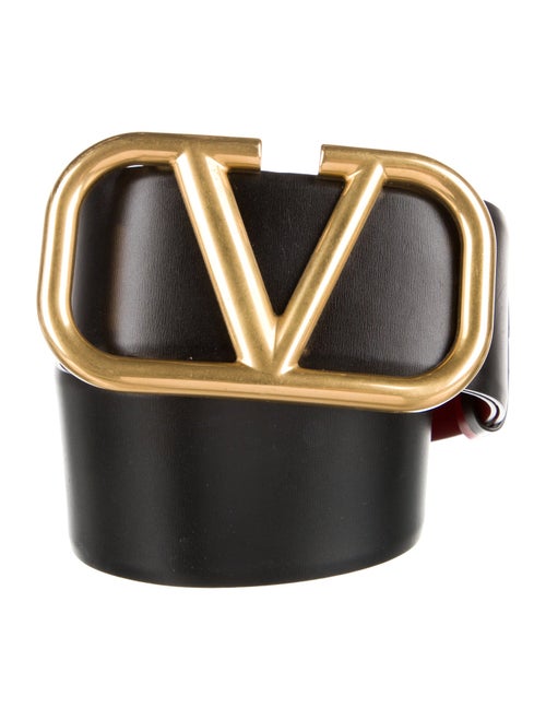 Valentino Wide Leather Belt