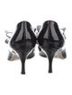 Valentino Patent Leather Bow Accents Pumps