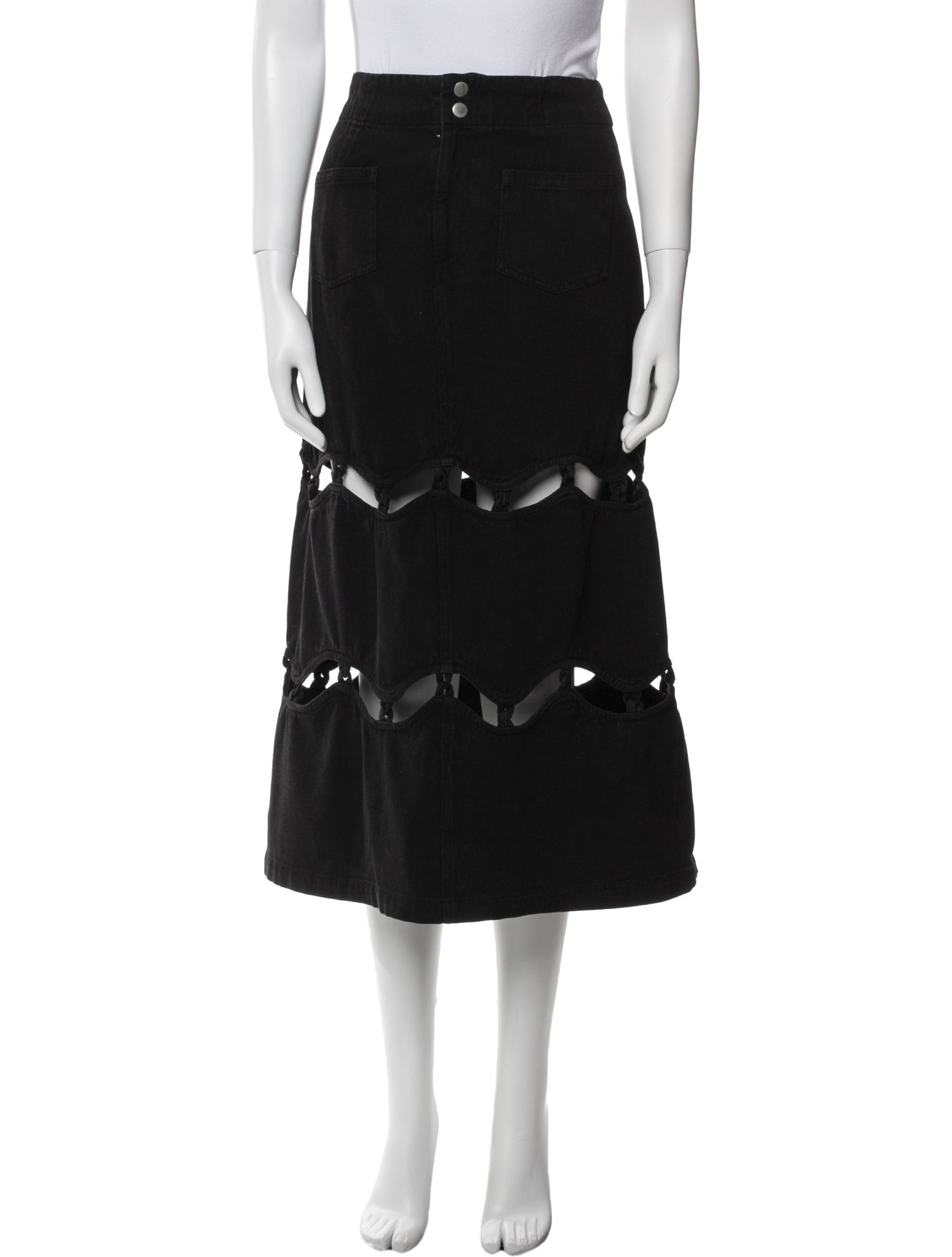 Valentino Silk Wide Leg Pants