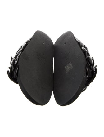 Valentino Leather Slides