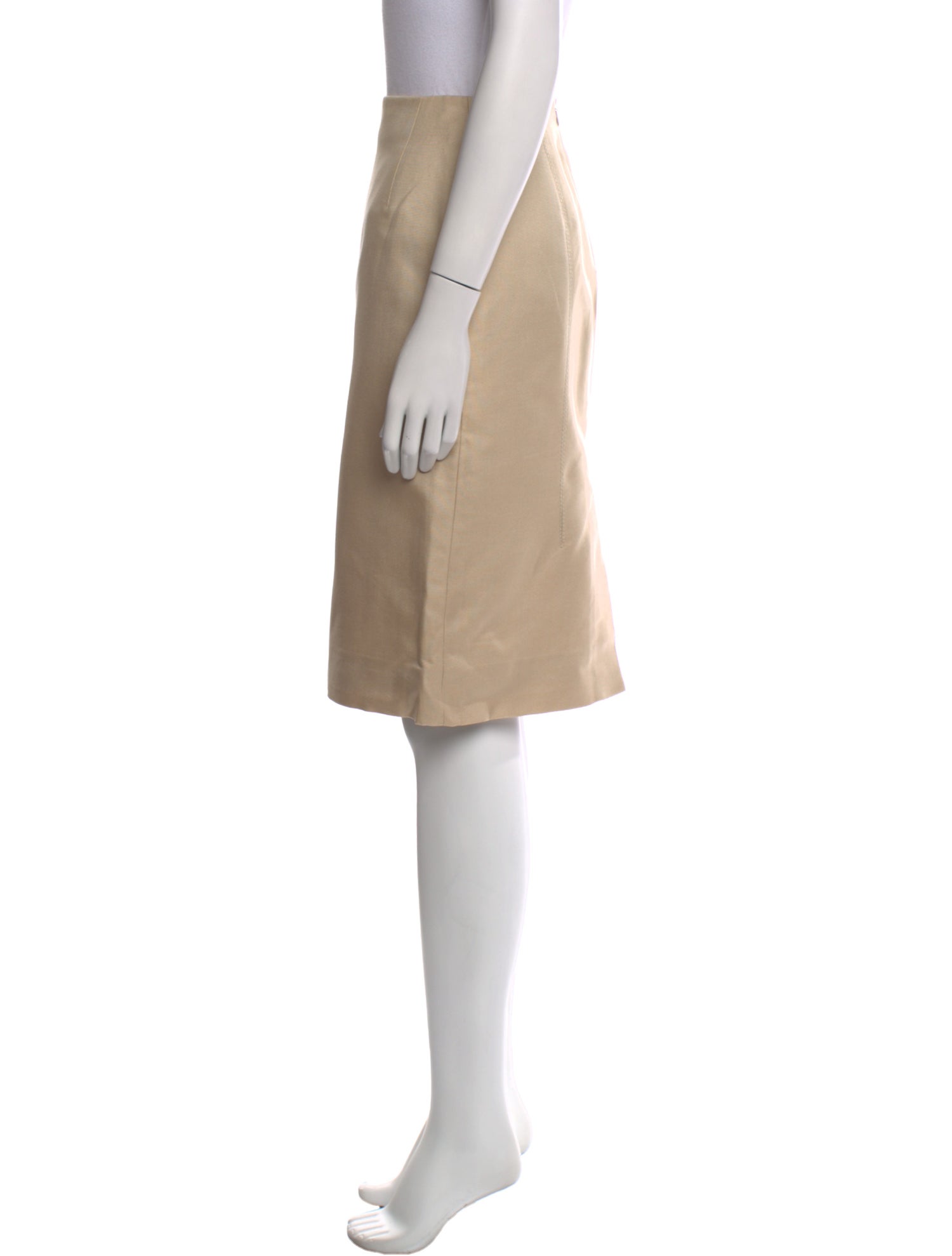 Valentino Glitter Accents Knee-Length Skirt