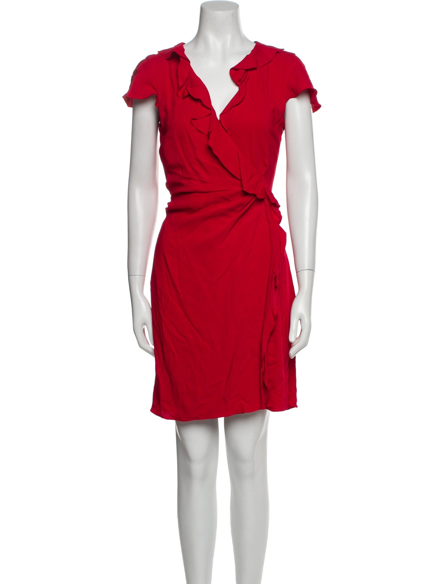 Valentino V-Neck Mini Dress