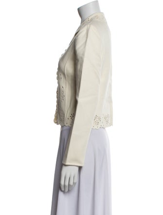 Valentino Wool Patterned Blazer