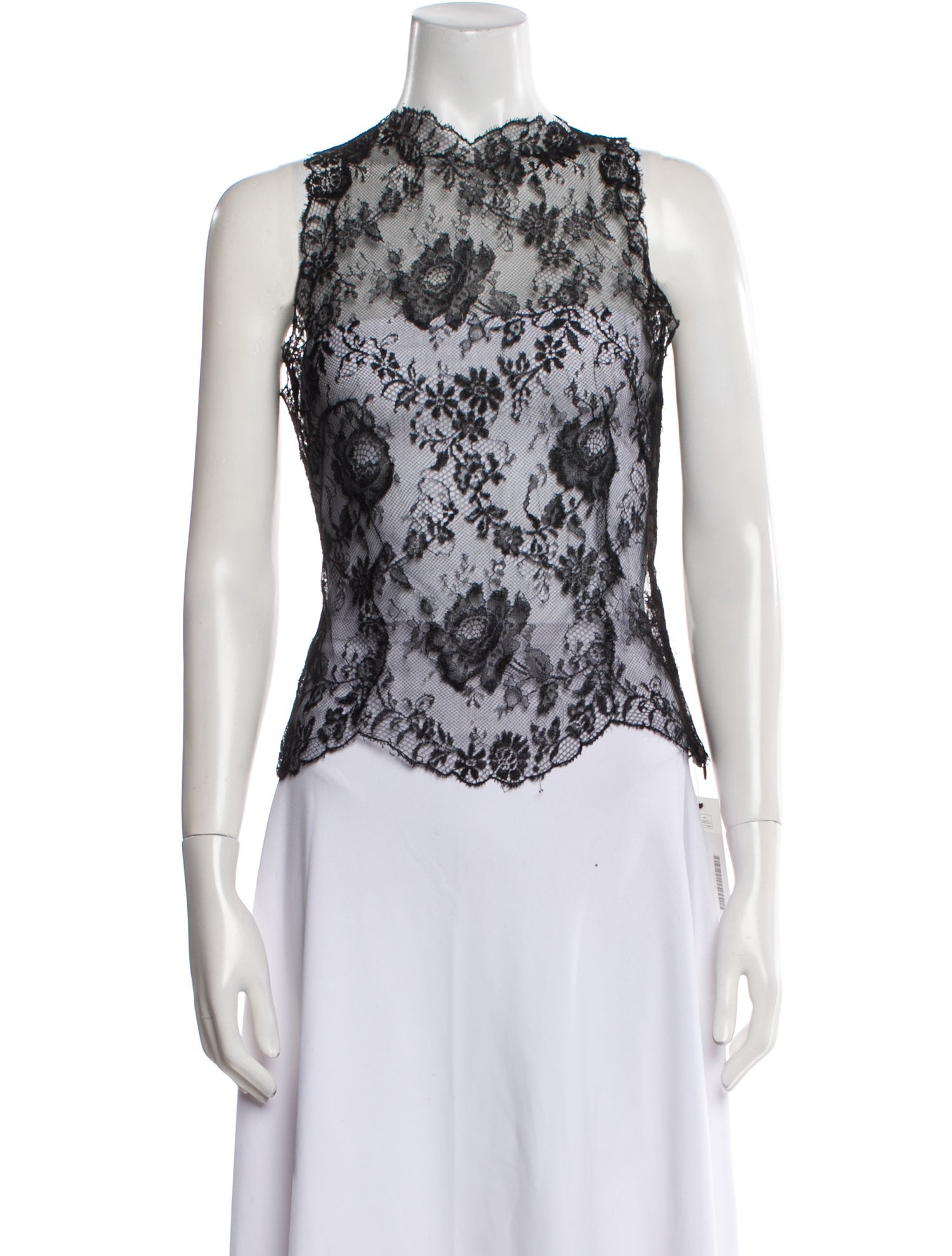 Valentino Lace Lace Pattern Top