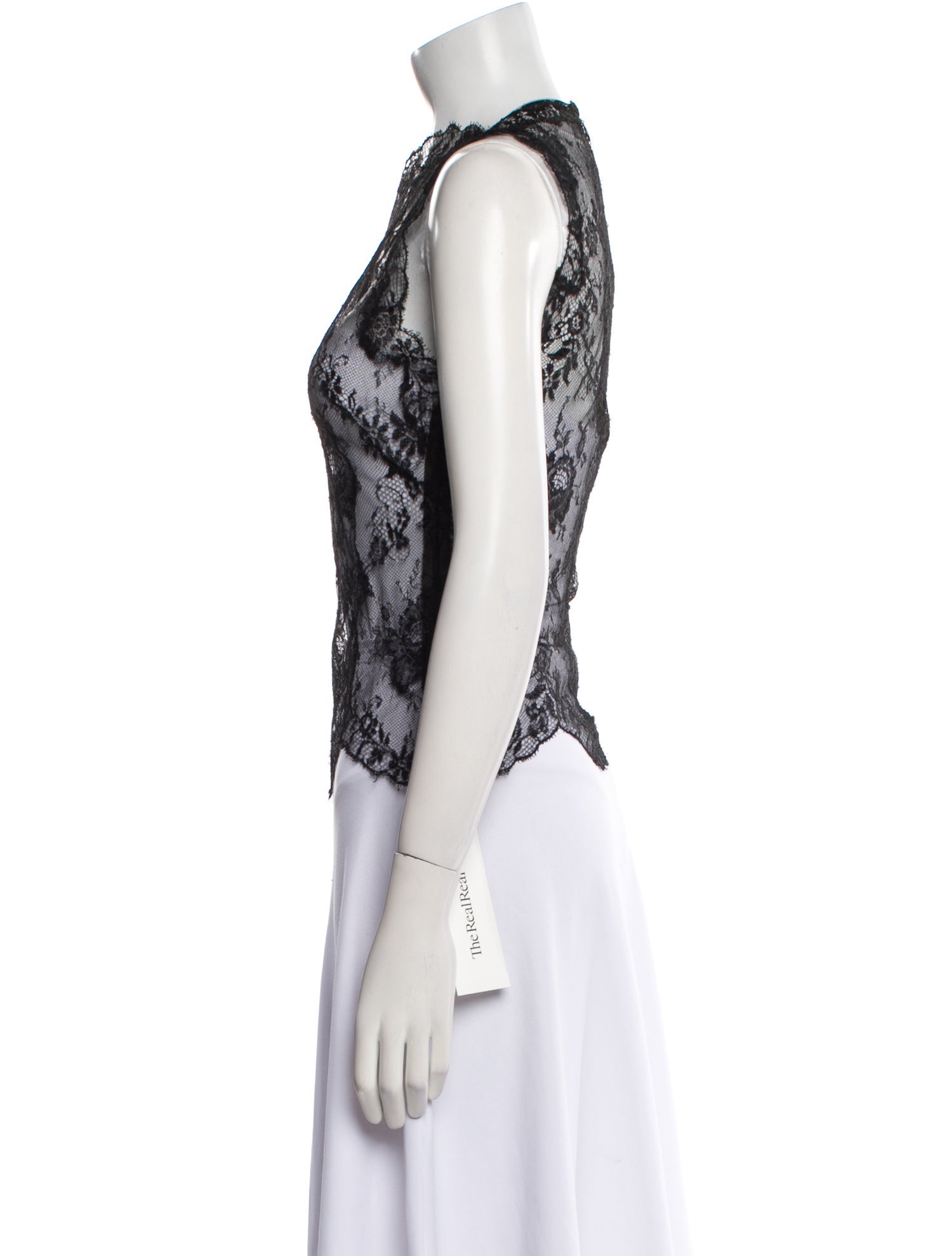 Valentino Lace Lace Pattern Top