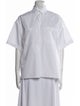 Valentino Short Sleeve Button-Up Top