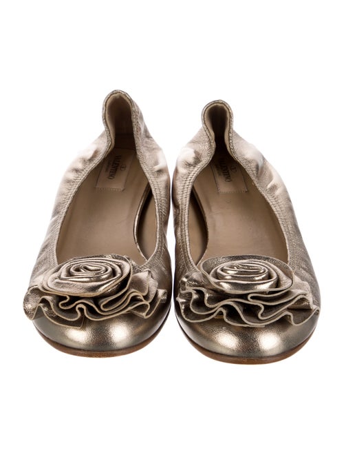 Valentino Leather Ballet Flats