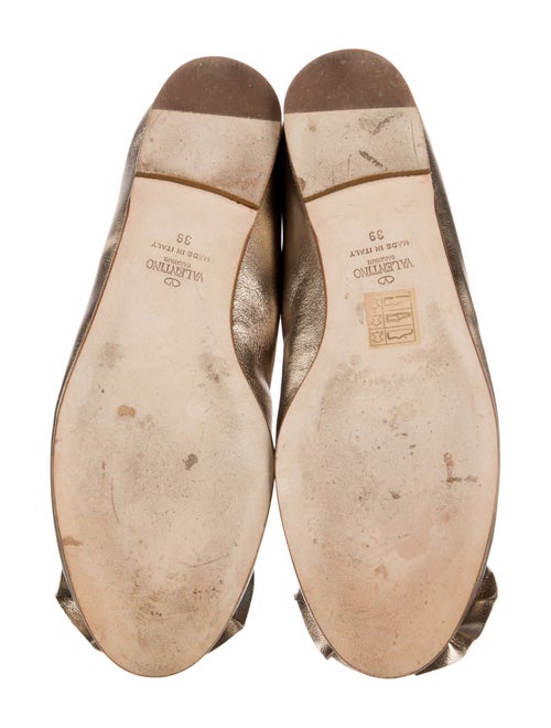 Valentino Leather Ballet Flats