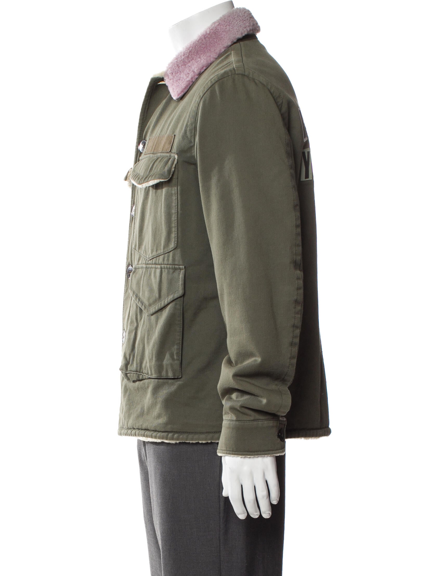 Valentino Rockstud Accents Utility Jacket