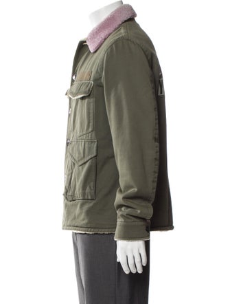 Valentino Rockstud Accents Utility Jacket