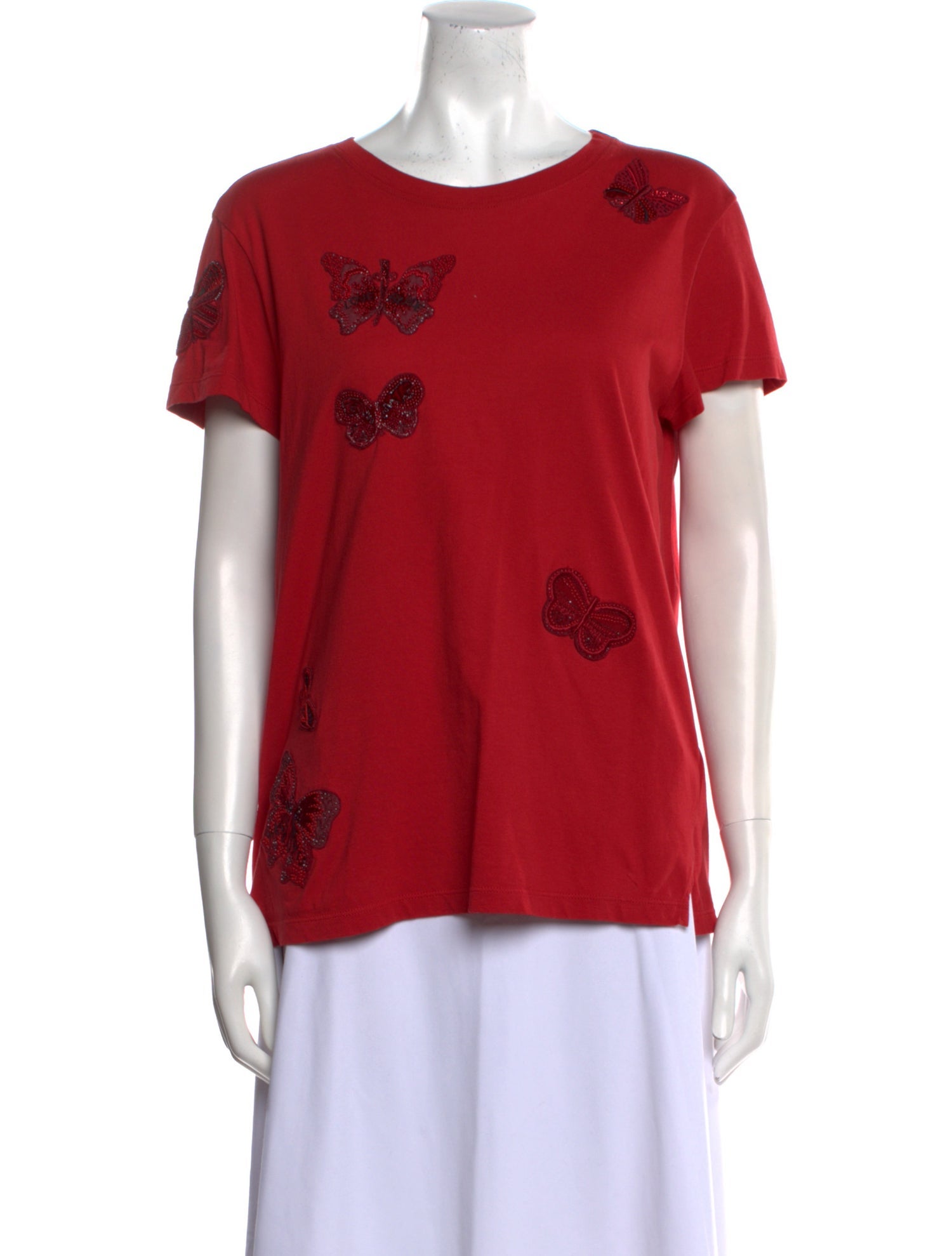 Valentino Graphic Print Crew Neck T-Shirt