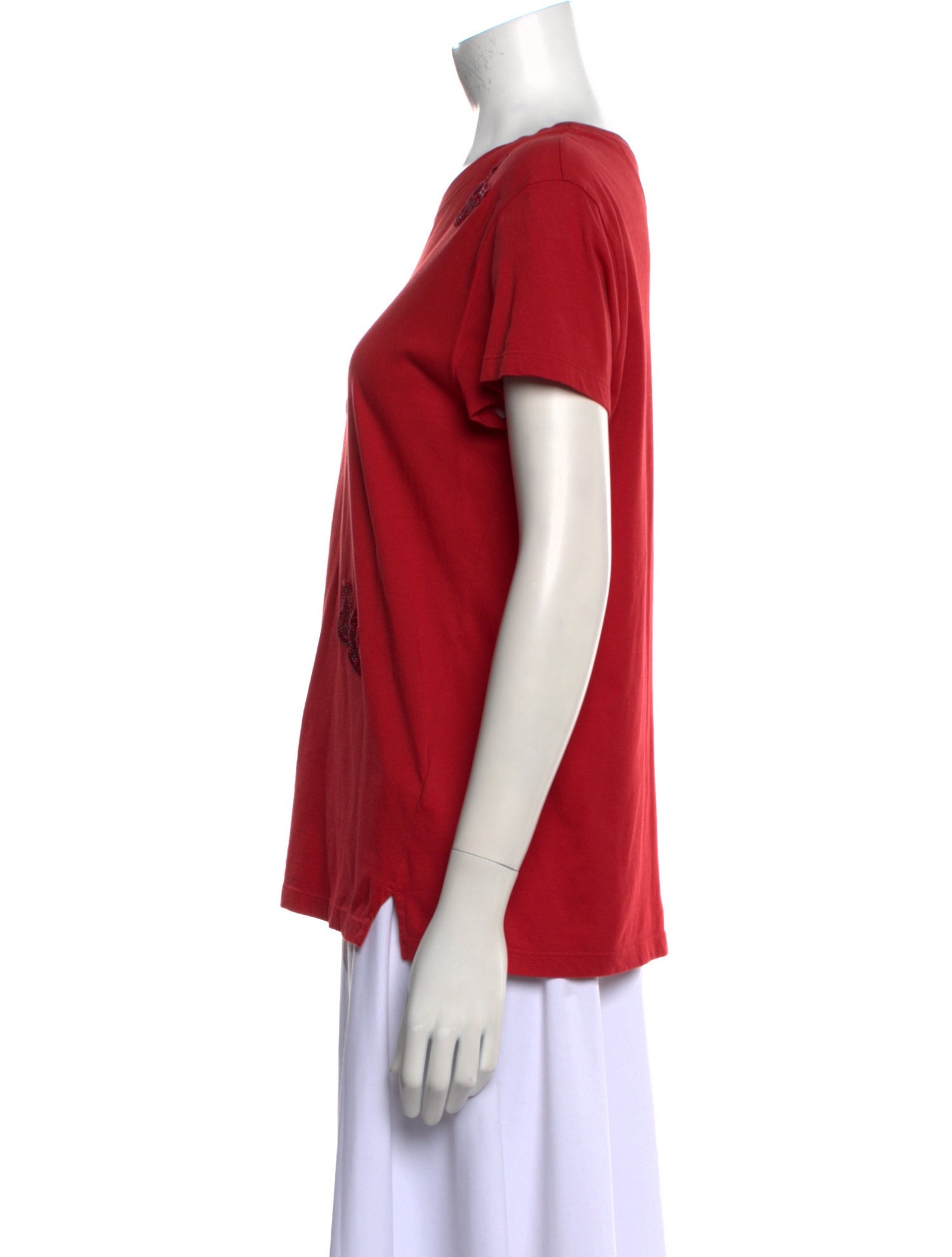 Valentino Graphic Print Crew Neck T-Shirt